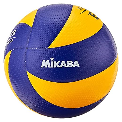 Mikasa MVA200 2008(Beijing), 2012(London), and 2016(Rio) indoor Olympic Games Ball (Blue/Yellow)