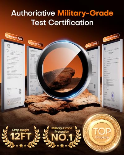 Image of TOCOL 2 Pack for Samsung Galaxy Z Fold 8 Ultra Camera Lens Protector