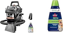 Bundle of BISSELL Little Green HydroSteam Multi-Purpose Portable Carpet and Upholstery Cleaner, Car and Auto Detailer, 3618 + Bissell 74R7 Pet Stain & Odor Portable Machine Formula, 32-Ounce, Fl Oz