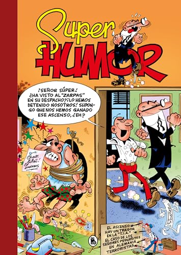 El ascenso | Hay un traidor en la T.I.A. | El caso de los señores pequeñitos | En Alemania | Terroristas (Súper Humor Mortadelo 19) (Bruguera Clásica)