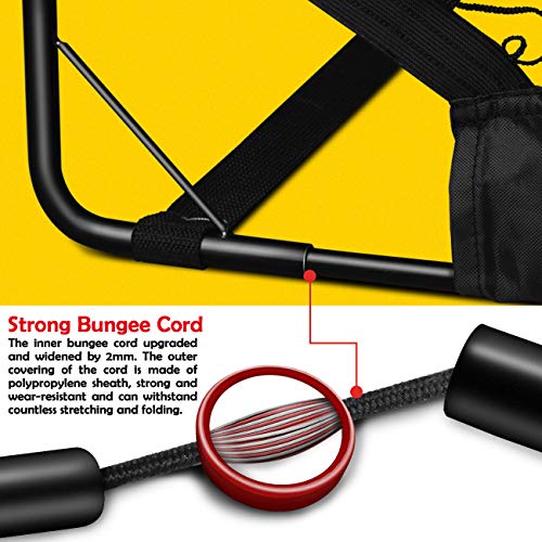 Dimples Excel Portable Soccer Goal Kids Soccer Net for Backyard 6\'x3\', 1 Pack