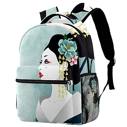 Sac à dos d'écolier pour homme et femme à motif cœurs multicolores pour ordinateur