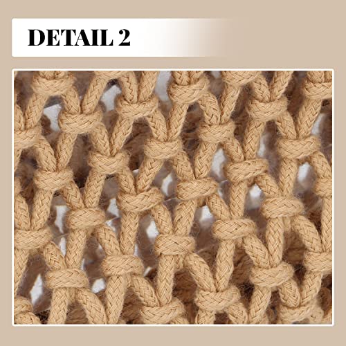 Bolso Tote Crochet Pequeño para Mujer Verano miniatura 5
