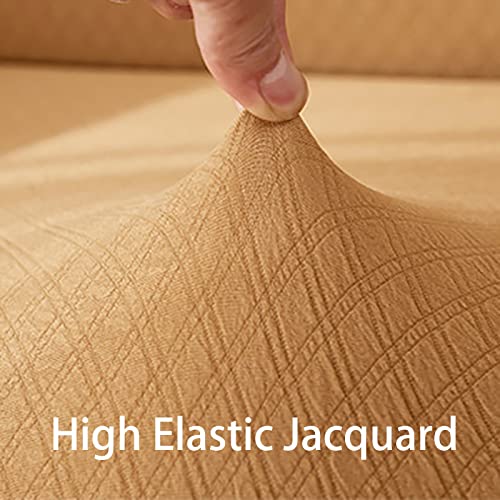 Housse de canapé jacquard extensible grand format pour salon moderne