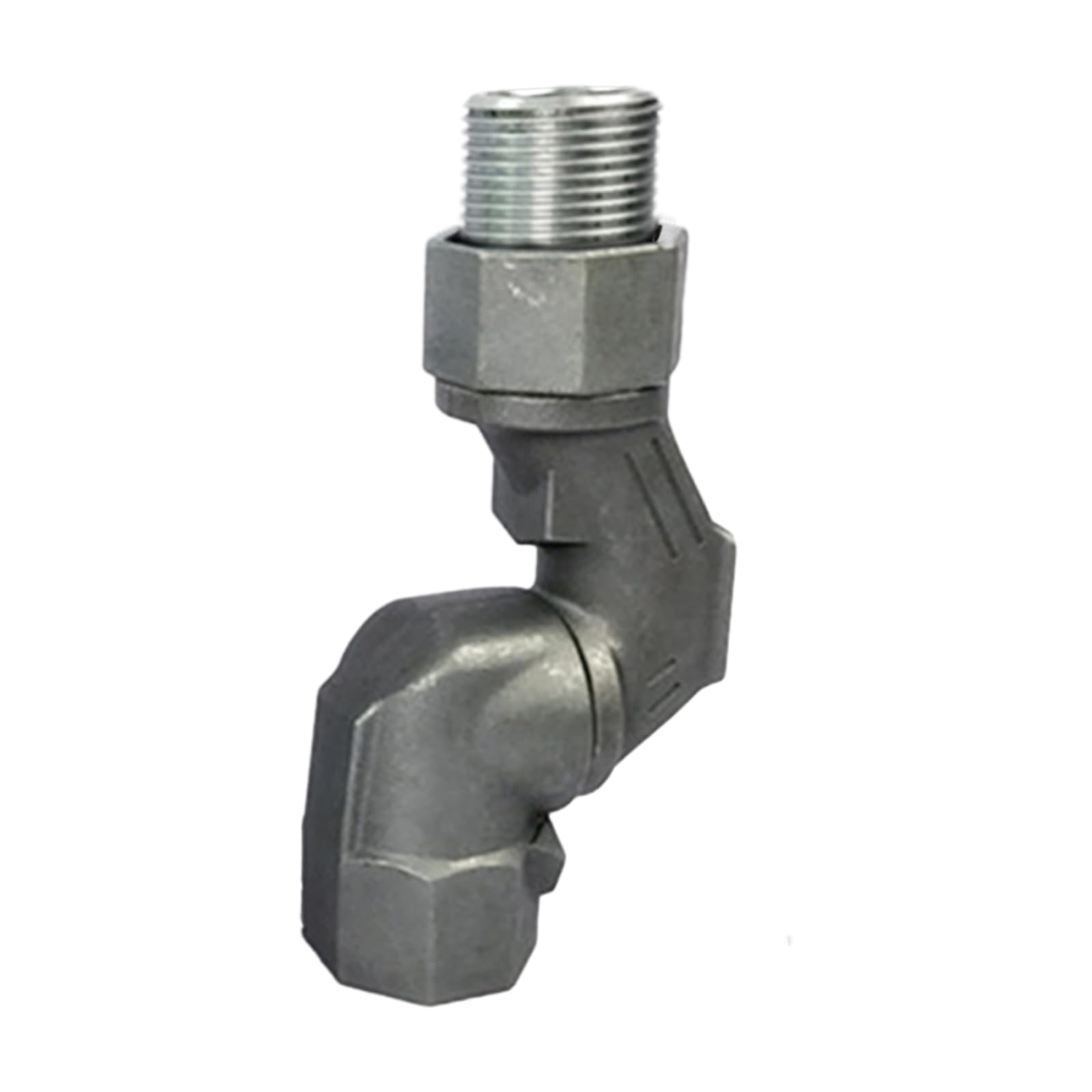 Nueayms Yellow-150 1" Swivel Fuel Hose Connector For 360 Multi-Flat Swivel Nozzles Swivel Coupler Fittings For Transfer