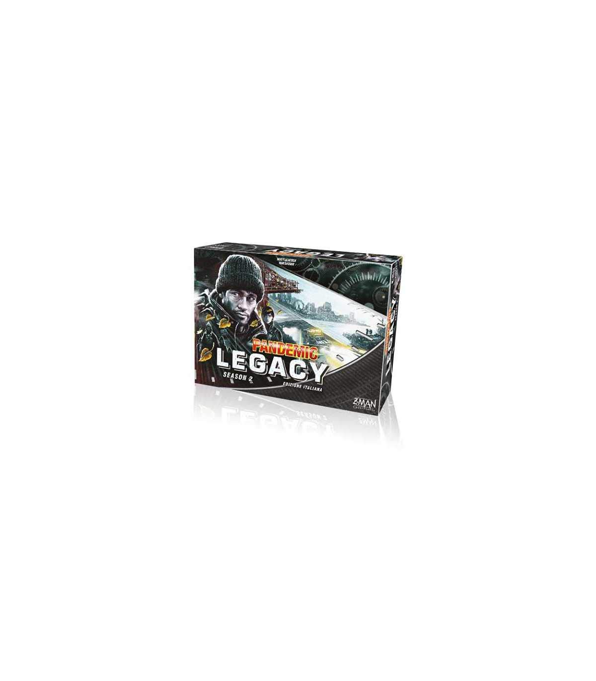 Asmodee: Pandemic: Legacy, Season 2, Nero, Gioco da Tavolo, 2-4 Giocatori, 14+ Anni, Edizione in Italiano