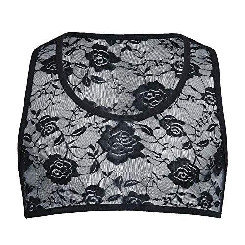 Halve tanktop voor heren, kanten mesh, bloemen, semi-transparante spiertop, mouwloos, onderhemd, doorzichtige lingerie, sportkleding - Image 4