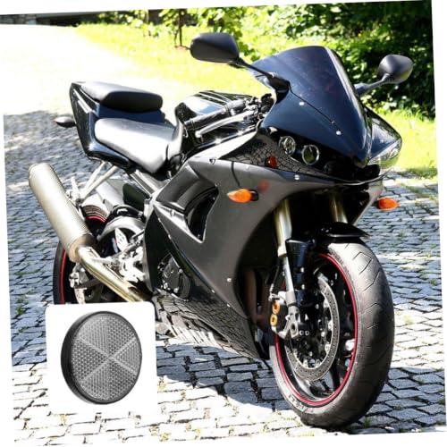 20 pcs Reflectores Reflectivos de Plástico Redondos para Motocicleta miniatura 4