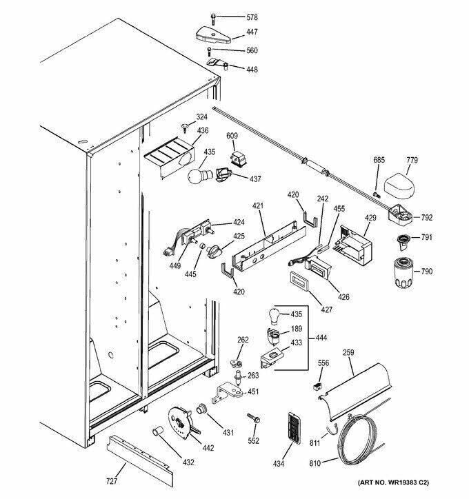 #US Water Filter Manifold &Tubing for GSE25HMHES GSE25HSHBHSS GSE26GSEDCSS