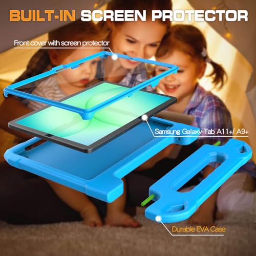 Funda para niños para tablet Samsung Galaxy Tab A9 Plus de 11 pulgadas protector antichoque de goma 7