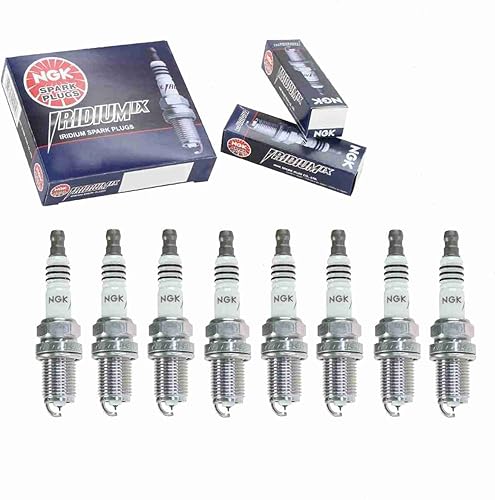 8 bujías NGK Iridium IX compatibles con Toyota Tundra 4.7L V8 2000-2004