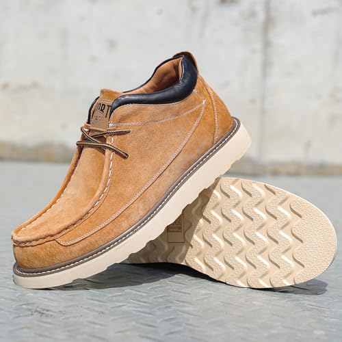 New Men's Chukka boots and Derby Boots, Fashionable and Versatile Men's Casual Boots-botines para hombre4