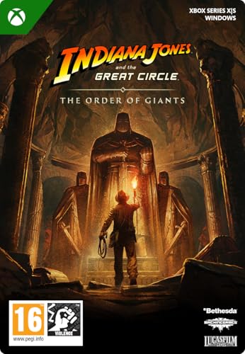 Indiana Jones and the Great Circle: The Order of Giants Standard | Xbox & Win 10 PC - Code jeu à télécharger