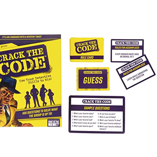 What Do You Meme? Crack The Code – A Social Deduction Kids Mystery Game Family #TOP1