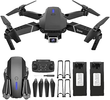 DAYDREAM-Foldable-Toy-Drone-with-HQ-WiFi-Camera-Remote-Control-for-Kids-Quadcopter-with-Gesture-Selfie-Flips-Mode-App-One-Key-Headless-Mode-functionality-QUADCOPTER (DX6)