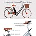 HLeoz E-Bike per Adulto Women, 24" Bicicletta Elettrica da Città 250W Batteria...