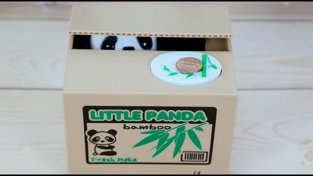 Salvadanaio Elettronico Panda - Divertente E Interattivo Per Bambini E Adulti, Con Movimenti Realistici - Foto 11