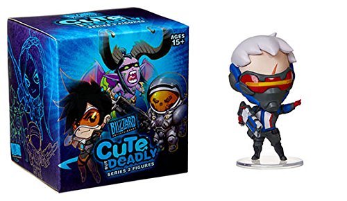 Overwatch Cute But Deadly Series 2 Soldier 76 PVC Figure [Loose]