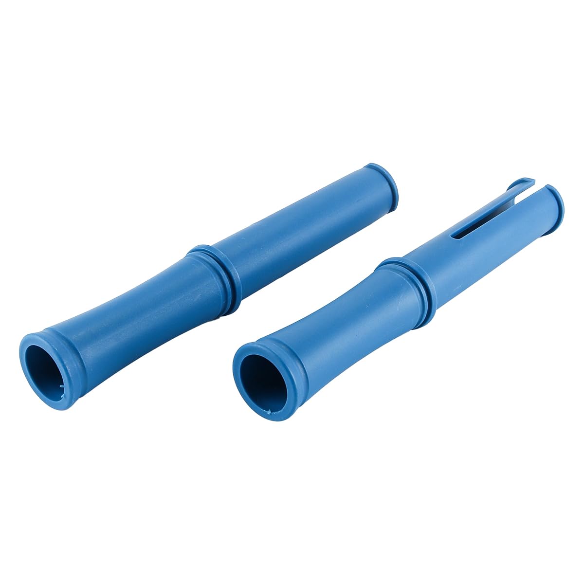 Lot De 2 Rouleaux De Film Rétractable Avec Poignées Et Distributeur De Film Étirable Pour Emballage De Produits, Bleu