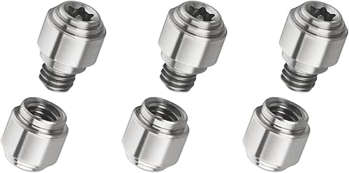 ZYAMY 3 pernos para pulgar tornillos de titanio de repuesto para pulgar tornillos de hoja de bolsillo para benchmade 535 plata