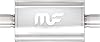 MagnaFlow Performance Exhaust Muffler 12244: 2/2 Inlet/Outlet, 5x8x18 Oval, Stainless Steel, Satin Finish