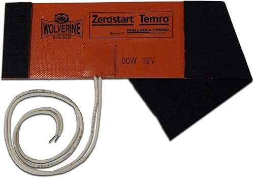 Zerostart 3400037 - Almohadilla de silicona para filtro de combustible diesel, Wolverine Modelo FH-100