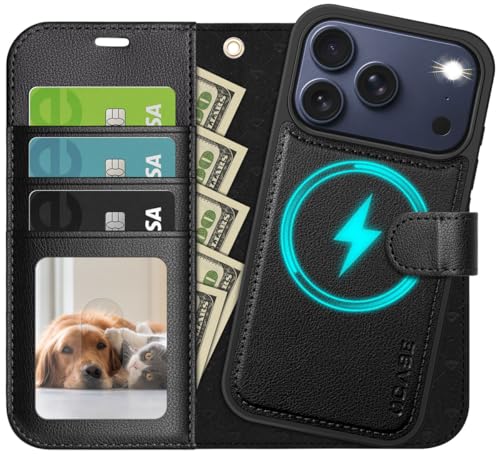 Coque iPhone 17 Pro Magnétique Amovible Protection Antichoc et Blocage RFID