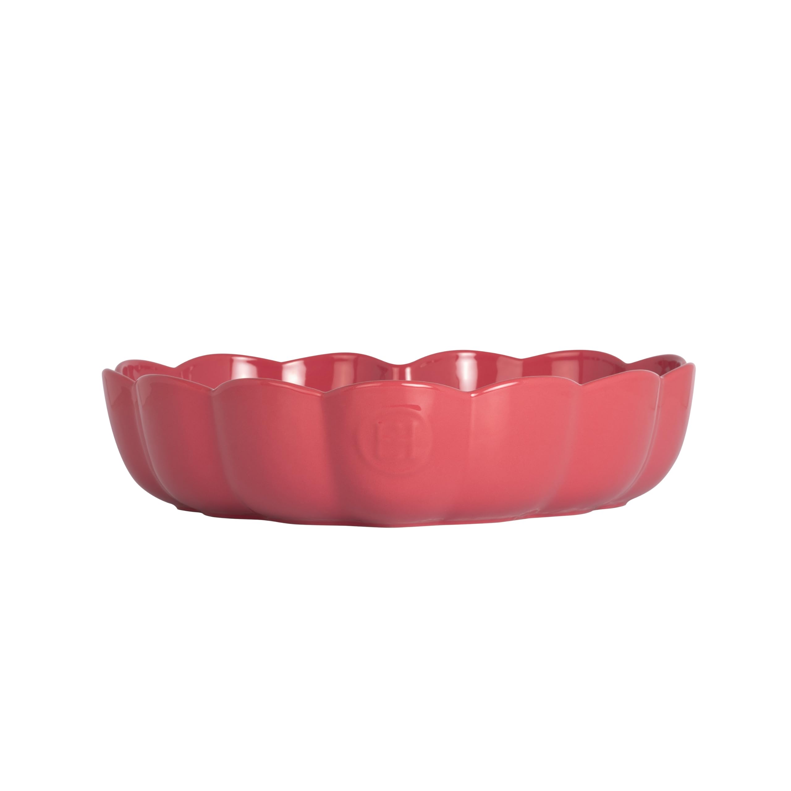 Emile Henry Moule à Gâteau Cœur 26,5 x 24,5 cm – Céramique Haute Résistance Rose – Cuisson Homogène – Fabriqué en France
