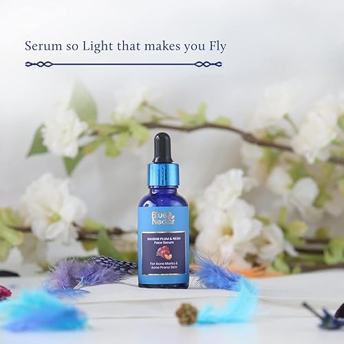 Miniatura 6 de Blue Nectar Exfoliante facial de aceite de almendras y nuez + suero facial de ciruela  Exfolia, trata el acné y brilla