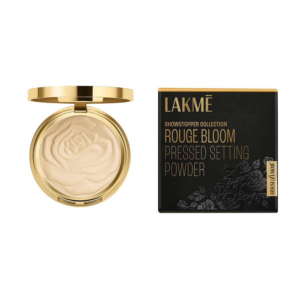 Lakme Showstopper Collection Rouge Bloom Setting Powder Neutral Nude - 12g