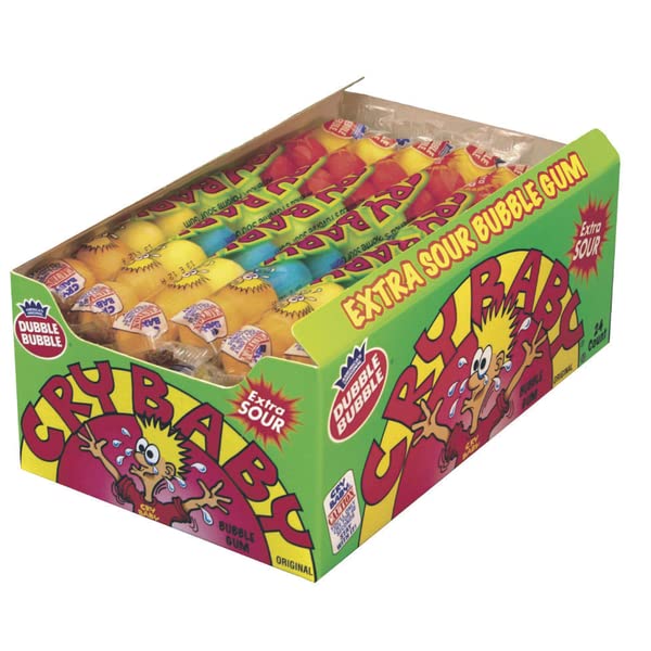Chicle Cry Baby Nitro Sours Extra Sour 65.7 g 24 unidades miniatura 2