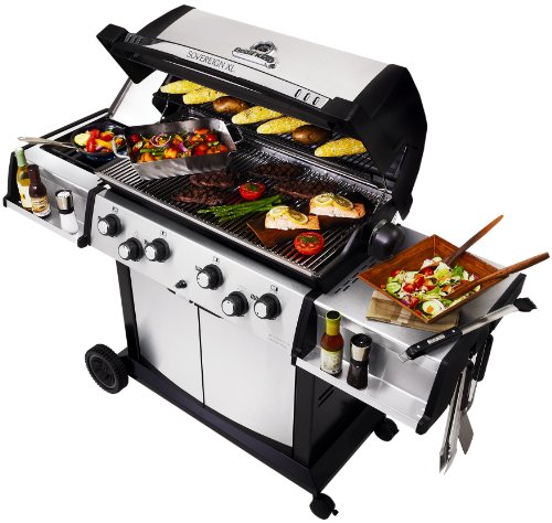 Broil King 988847 Sovereign XLS 90 Natural Gas Grill with Side Burner and Rear Rotisserie Burner - Thumbnail 2