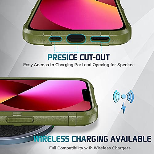 LABILUS Custodia per iPhone 13, robusta custodia