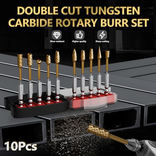 CATITO Carbide Burr Set Quick-Change