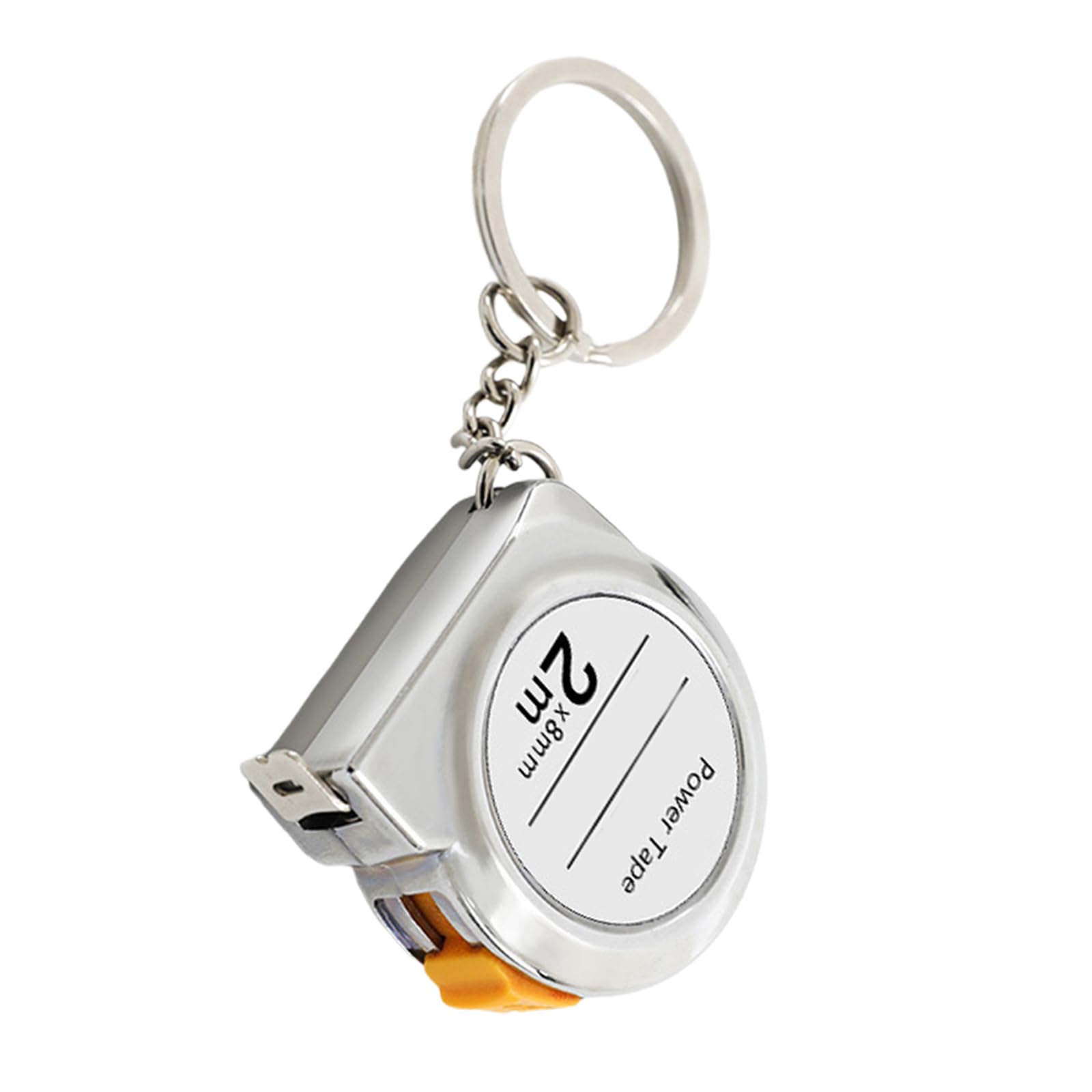Pocket Size Retractable Tape Measure with Clear Scale Marking Easy Reading Keychains for Measurements Retractable Ruler Tape Measure