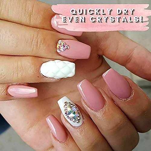 Mini UV Led Nail Lamp Presser,Portable Nail Dryer Perfectly Flatten Nail Decoration,LED Light Nail Dryer – Bild 8