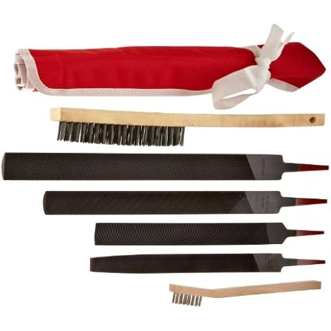 Simonds - 78761530 7 Piece Welder File Set, American Pattern, Black Oxide Coating Cover
