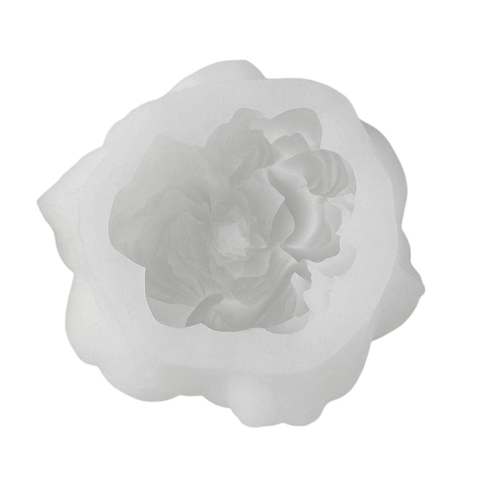 Zxfdsfdbnm 3D Ranunculus Flower Silicone Molds Food Grade Silicone for Resin Casting Soap Home Decoration Making Cast