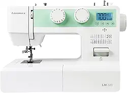 Máquina Costura Portátil 24 Pontos Doméstica Bivolt Servo Motor c/painel Eletronico 100w