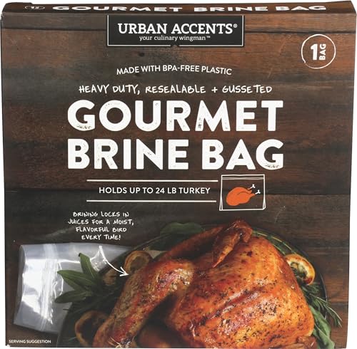Urban Accents Gourmet Turkey Brining Bag, 3.2 Ounce