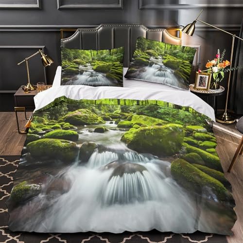 Housse de couette effet 3D forestier en microfibre ultra douce - 2