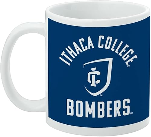 Miniatura 3 de GRAPHICS & MORE Ithaca College Bombers - Taza de café de cerámica con el logotipo, tazas de regalo novedosas para café, té y bebidas calientes, 11