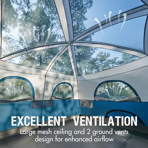 Heavy Duty 8-Person Camping Tent