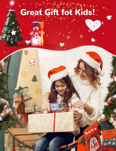 Image of Amazmic Kids Karaoke Microphone Machine Toy Bluetooth Microphone Portable Wireless Karaoke Machine Handheld with LED Lights, Gift for Children Adults Birthday Party, Home KTV(Gray)