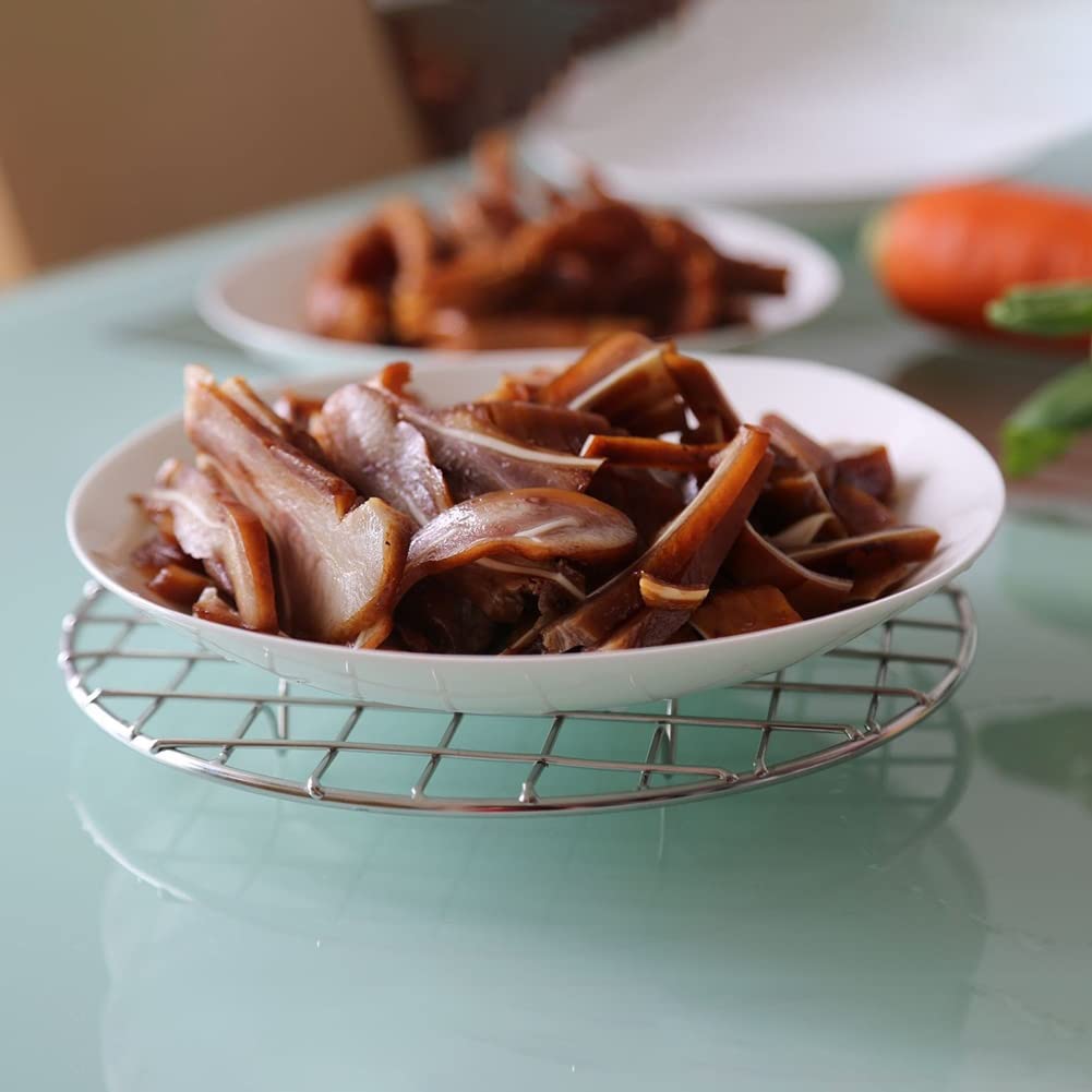 Griglia Di Raffreddamento In Acciaio Inox Da 25 Cm | Per Forno, Cottura E Sgocciolatura