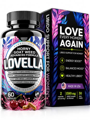 Libido Support for Women - Hornygoatweed Women - Fast Acting Energy Booster