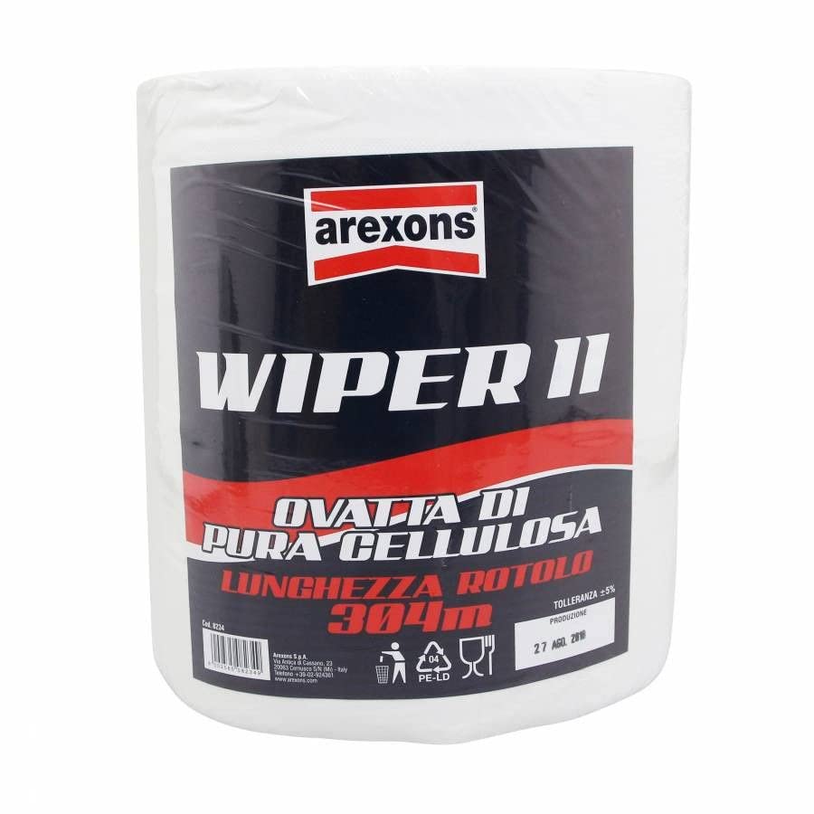 Bobina de papel Arexons de 800 hojas multiusos color blanco para limpieza