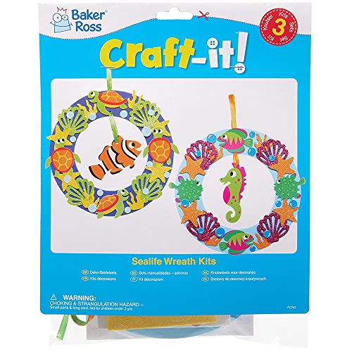 Baker Ross FC761 Ghirlande Animali Marini - Set di...
