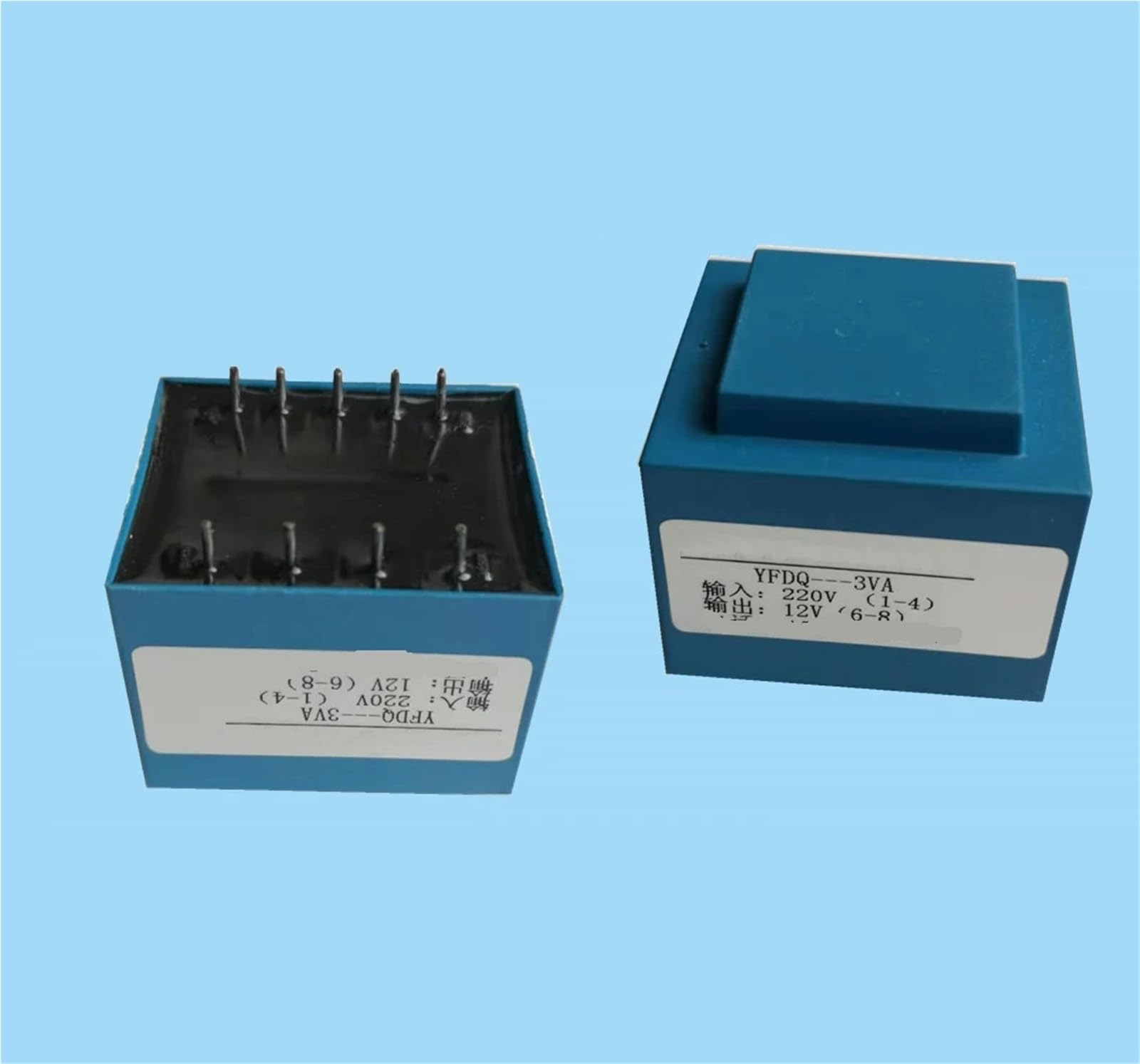 Transformateur de puissance EI 1.5VA pour micro-circuits AC 220V vers 12V 9 broches - 2
