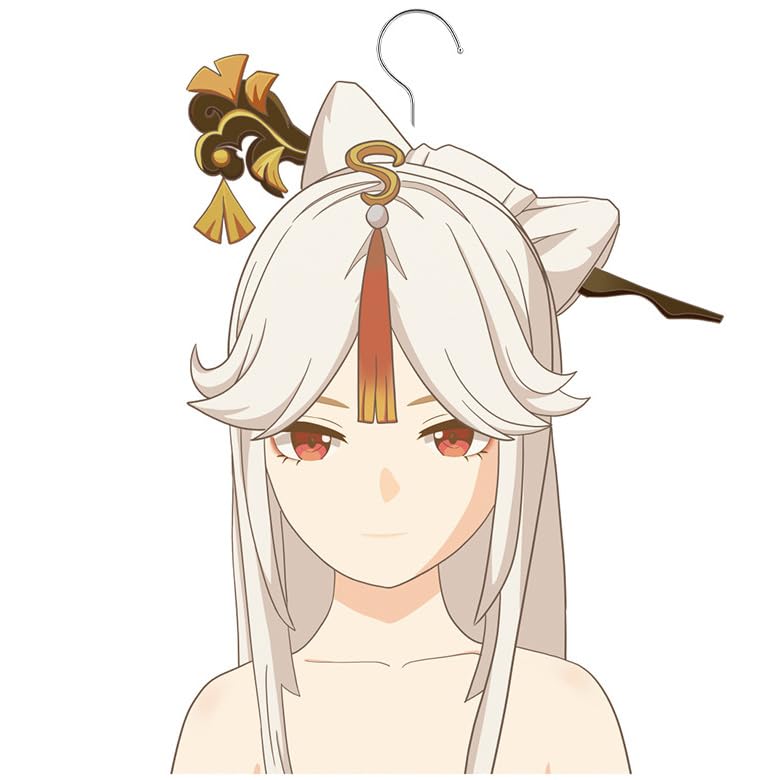 Percha de Genshin Impact de Hu Tao colgador para ropa de anime y juego